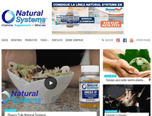 Tablet Screenshot of naturalsystemspanama.com